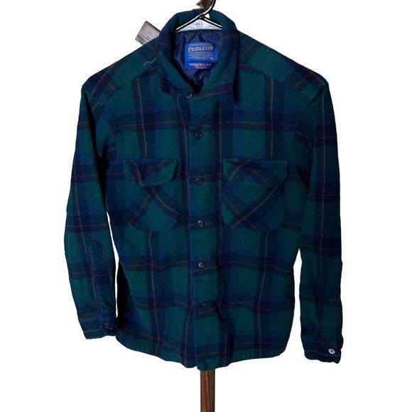 Pendleton Tops - Pendleton Button Down Wool Shirt USA Womens Medium